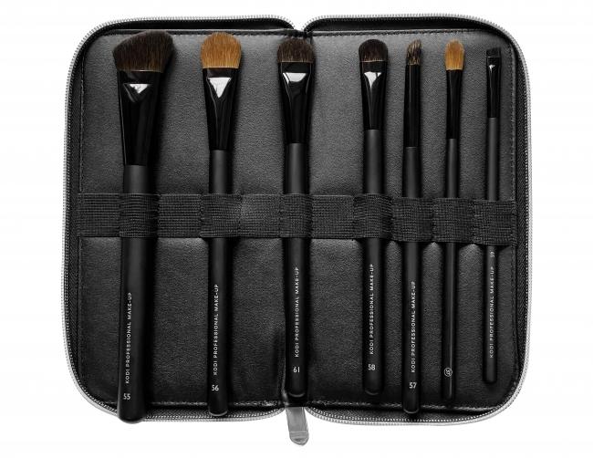 Набір пензликів для макіяжу в чохлі "Premium Brush Set":